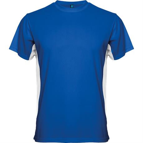 Спортивная футболка TOKYO мужская, КОРОЛЕВСКИЙ СИНИЙ/БЕЛЫЙ 2XL