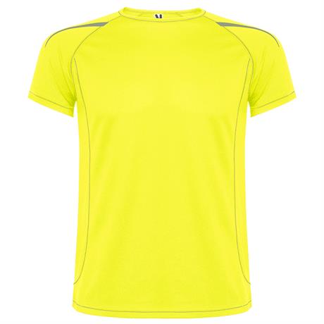 Спортивная футболка SEPANG мужская, ФЛУОРЕСЦЕНТНЫЙ ЖЕЛТЫЙ S
