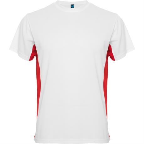 Спортивная футболка TOKYO мужская, БЕЛЫЙ/КРАСНЫЙ M