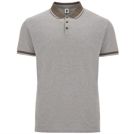 Футболка поло BOWIE мужская, ПЁСТРЫЙ АРМЕЙСКИЙ ТЕМНО-ЗЕЛЕНЫЙ S