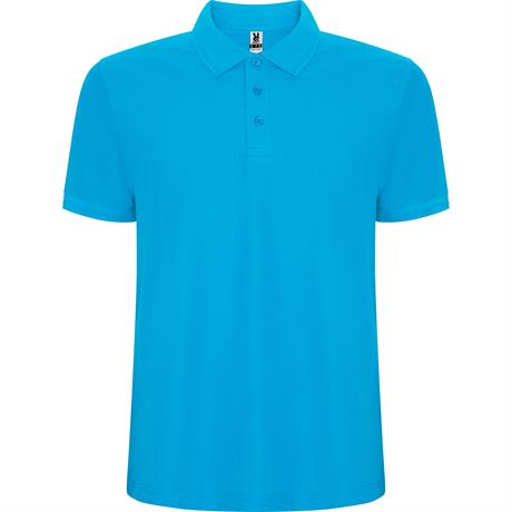 Футболка поло PEGASO PREMIUM мужская, БИРЮЗОВЫЙ S