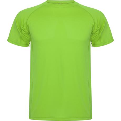 Спортивная футболка MONTECARLO мужская, ЛАЙМОВЫЙ 2XL