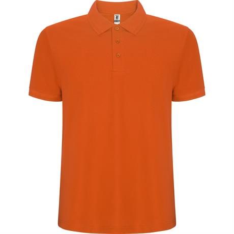 Футболка поло PEGASO PREMIUM мужская, ОРАНЖЕВЫЙ S