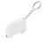 Брелок-рулетка Грузовик, 1 метр, белый