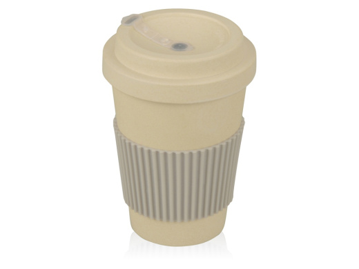 Термокружка Muffin из натуральных волокон, бежевый