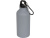 Матовая спортивная бутылка Oregon с карабином и объемом 400 мл, серый