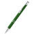 Ручка металлическая Molly софт-тач, зеленая